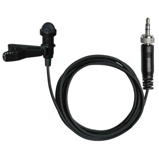 Ansteck-Mikrofon Sennheiser ME2, Kugel, schwarz mit LEMO-Adapter